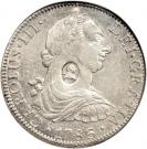 1 Dollar - George III (Countermarked Coinage)