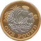 1 Pound - Elizabeth II (Nations of the Crown; Silver Proof)