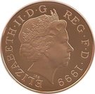 5 Pounds - Elizabeth II (Diana, Princess of Wales; Gold Proof)
