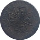 ½ Penny (Clement  XV Pont Max - Hinc Nostrae Crevere Rosae)