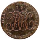 ½ Penny (Warwickshire – Birmingham / H. Hickman)
