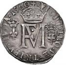 1 Testoon - Mary I (2nd Period, Type II)