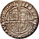 1 Groat - Henry VIII (2nd coinage; Laker bust B)