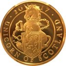 25 Pounds - Elizabeth II (5th portrait; Unicorn of Scotland)