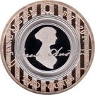 2 Pounds - Elizabeth II (5th Portrait; Jane Austen)