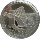 1 Pound - Elizabeth II (Forth Bridge; Silver Proof)