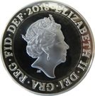 2 Pounds - Elizabeth II (5th portrait; Frankenstein)