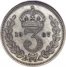 3 Pence - George VI (Maundy Coinage; 1st issue)