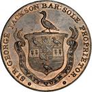 ½ Penny (Herts - Bishops Stortford / Sir George Jackson)
