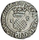 1 Bawbee - James V (3rd Coinage)
