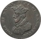 ½ Penny (Lincolnshire - Sleaford / John of Gaunt)
