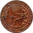 ½ Penny (Somerset – Bath / John Howard)