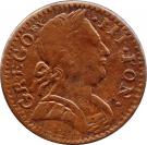 ½ Penny (Gregory III Pon - Bel * Ona)
