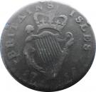 ½ Penny (George Rules - Britains Isles)