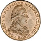 ½ Penny (Kent - Dover / W. Pitt)