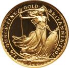 25 Pounds - Elizabeth II (3rd portrait; 1/4 oz Fine Gold)