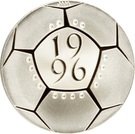 2 Pounds - Elizabeth II (UEFA Euro 1996; Silver Piedfort)