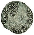 ½ Groat - Edward VI (1st period; Canterbury mint)
