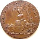 ½ Penny (Bedfordshire - Leighton Buzzard / Lace Making)