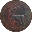 ½ Penny (Wiltshire - Devizes / J. Baster)