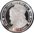 5 Pounds - Elizabeth II (Edith Cavell; Silver Proof)
