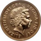 5 Pounds - Elizabeth II (4th portrait; Sovereign series)