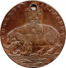 ½ Penny (Warwickshire – Coventry / Lady Godiva)