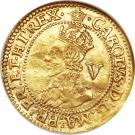 1 Crown - Charles I (Tower mint; 4th bust)