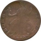 ½ Penny (Gregory III Pon - Bonny Girl)