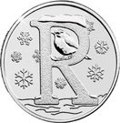 10 Pence - Elizabeth II (5th portrait; R - Robin)