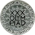 500 Pounds - Elizabeth II (London Olympics; 1 kg Silver Proof)