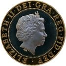 2 Pounds - Elizabeth II (Charles Darwin; Silver Proof)