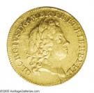 1 Guinea - George I (tie in hair with 2 ends)