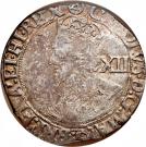 1 Shilling - Charles I (6th  bust)