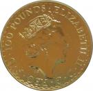 100 Pounds - Elizabeth II (5th portrait; 1 oz Fine Gold)