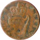 ½ Penny (Celestin II Pope - North Wales)