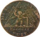 ½ Penny (Middlesex - Freemasons)