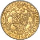 ¼ Noble - Edward III (Treaty coinage)