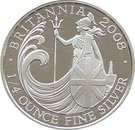 50 Pence - Elizabeth II (4th portrait; 1/4 oz Fine Silver)
