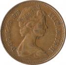 1 New Penny - Elizabeth II (2nd portrait)