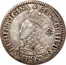 6 Pence - Elizabeth I (Milled issue; Cross pattée)