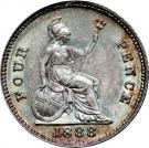 4 Pence - Victoria (2nd portrait)