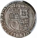 6 Pence - James I (1st issue; 1st portrait)