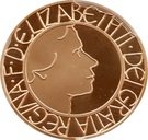 5 Pounds - Elizabeth II (Coronation Jubilee; Gold Proof)
