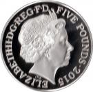 5 Pounds - Elizabeth II (Gallipoli Landings; Silver Proof)