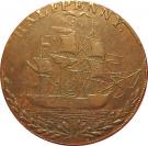 ½ Penny (Hampshire - Portsea)