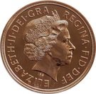 5 Pounds - Elizabeth II (4th portrait; Sovereign series)