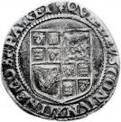 1 Shilling - James I (3rd issue; 6th portrait)