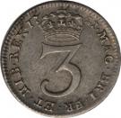 3 Pence - George I (Maundy Coinage)