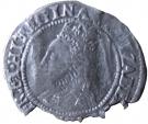 ½ Groat - Elizabeth I (2nd issue)